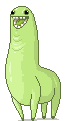 Green Llama Gif