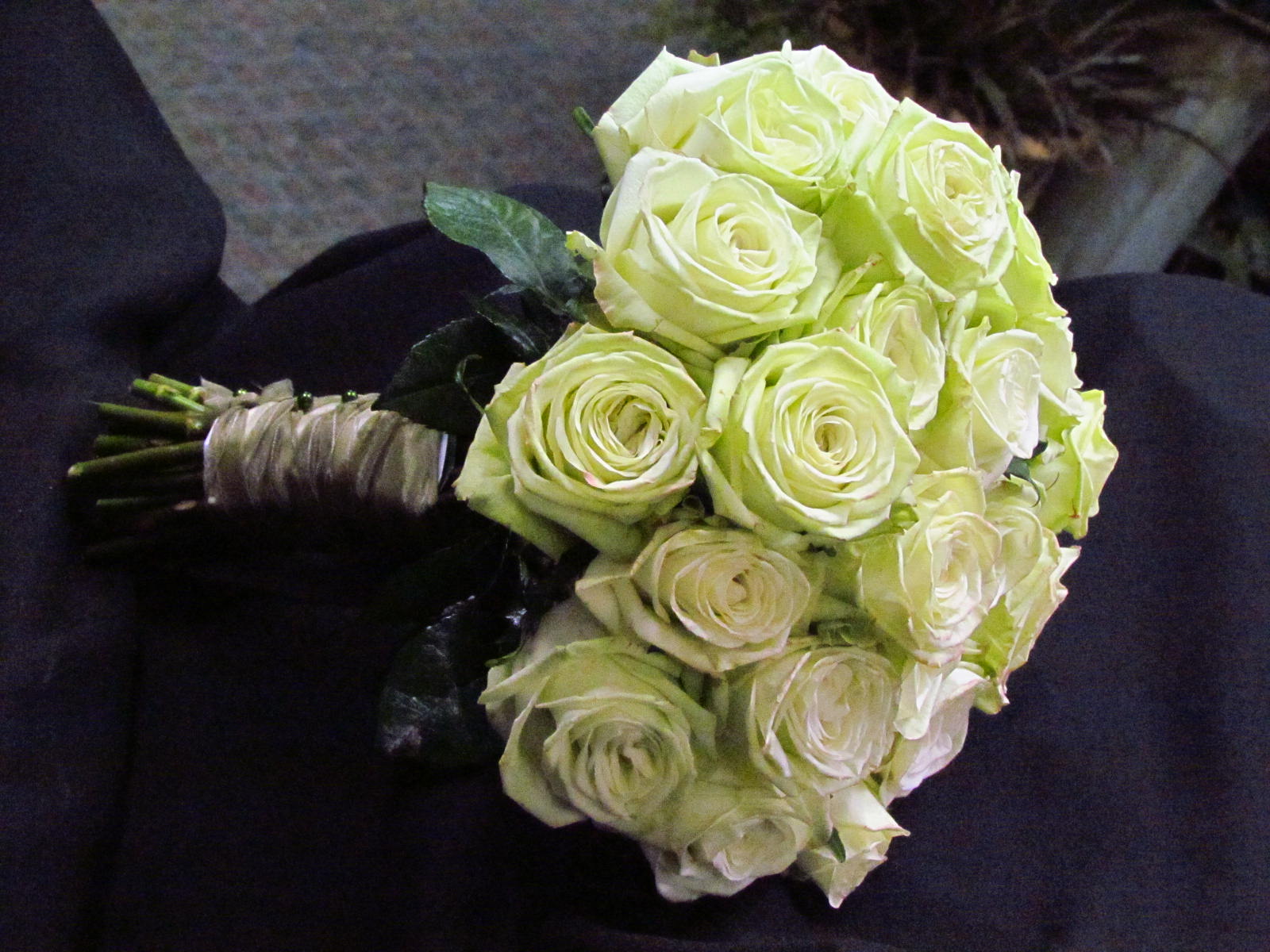 Green Rose Bouquet