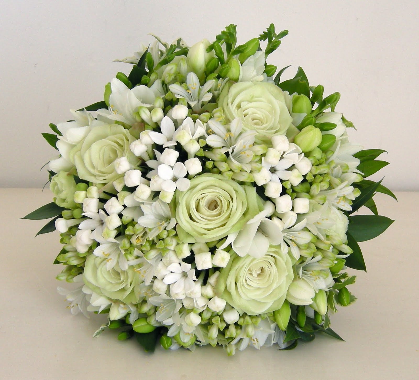 Green Rose Bouquet