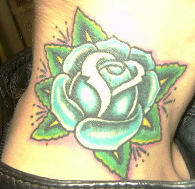 Green Rose Tattoo