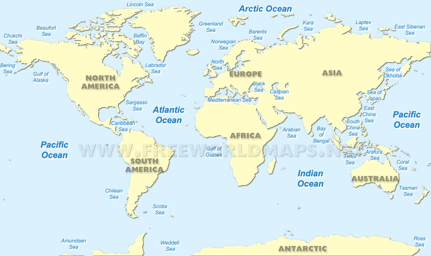 Greenland Map Of The World