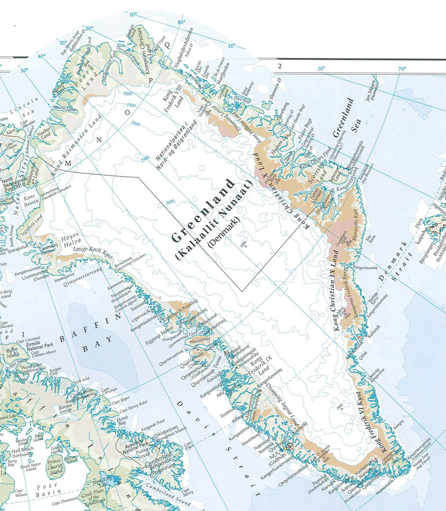 Greenland Map Wiki