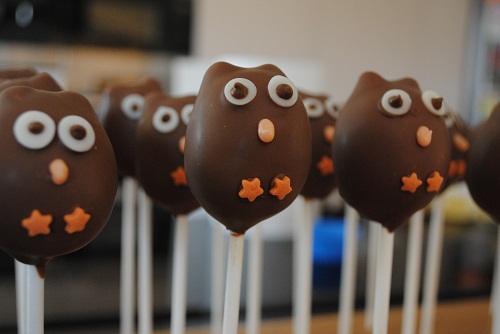 Gruffalo Cake Pops