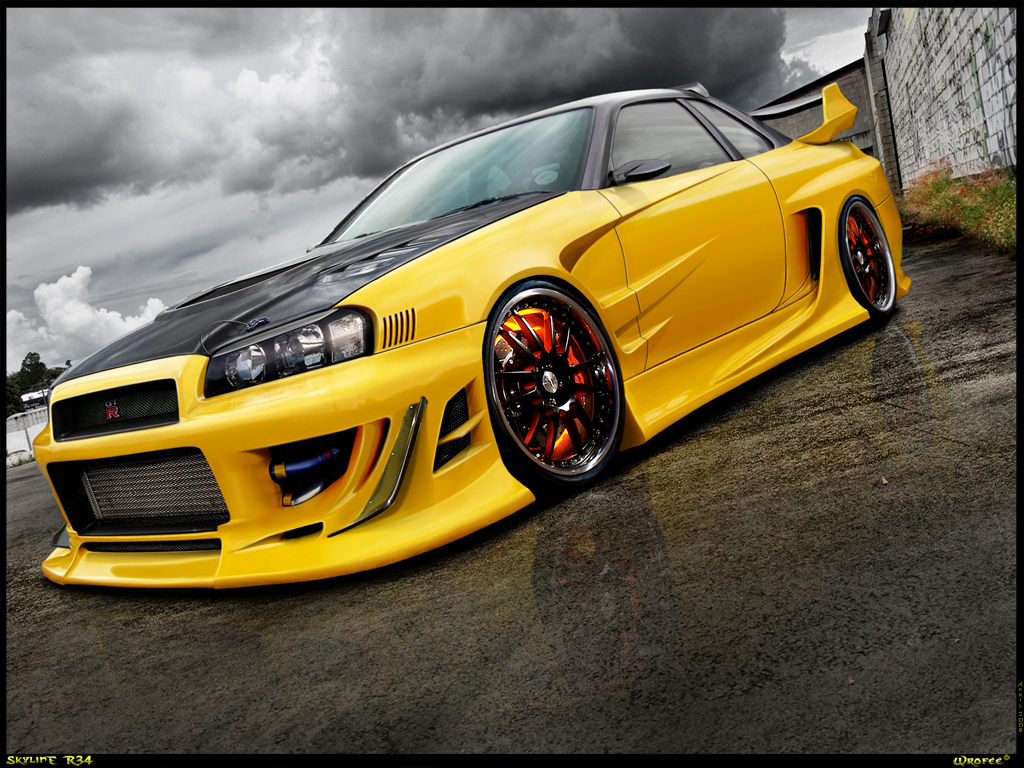 Gtr R34 Wallpaper Hd