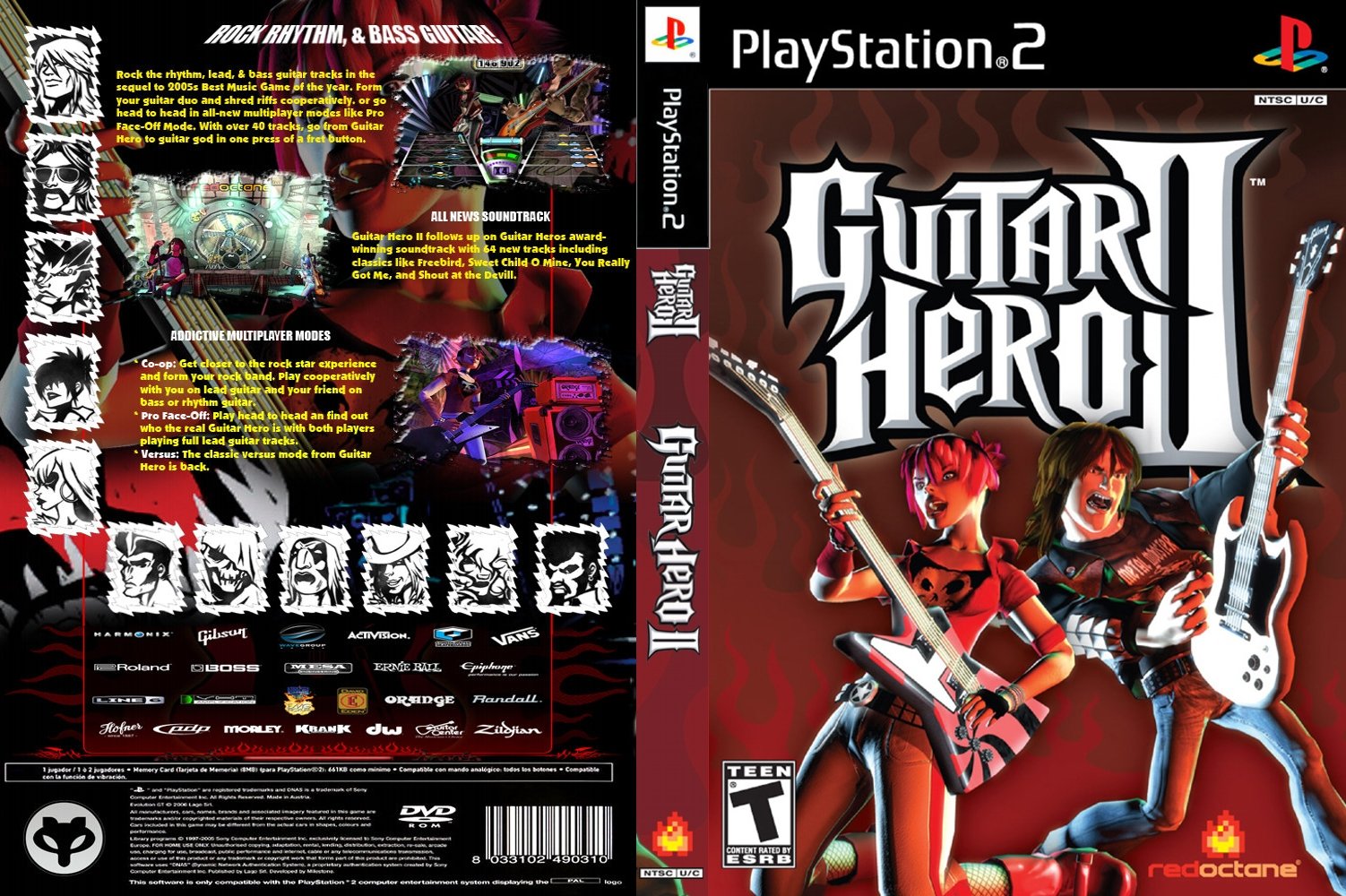 Guitar Hero 2 Ps2