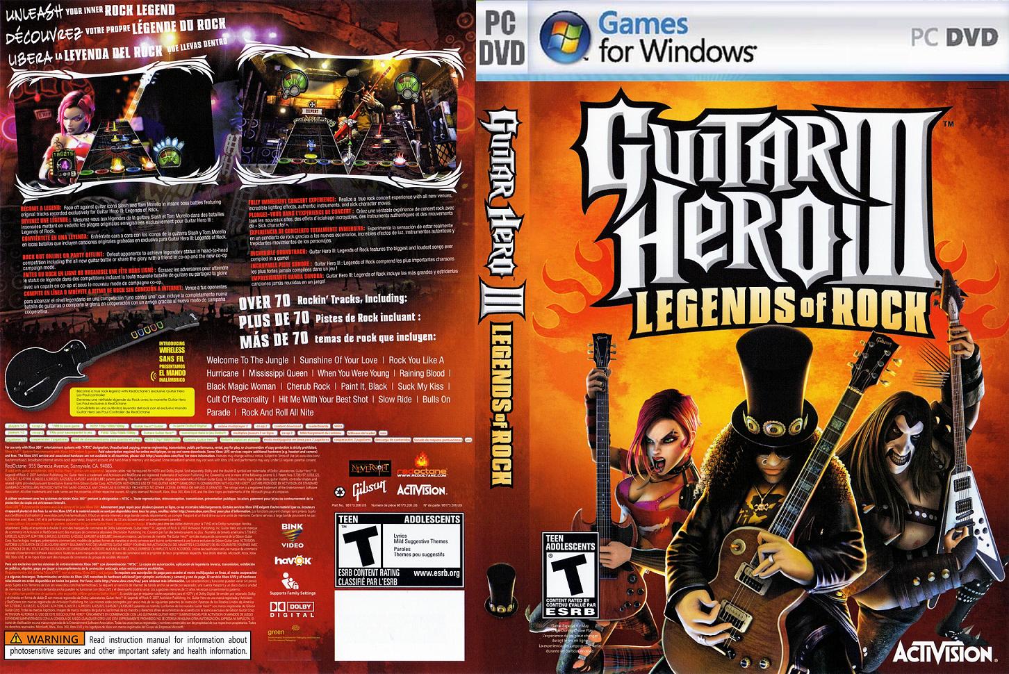 Guitar Hero 5 Song List