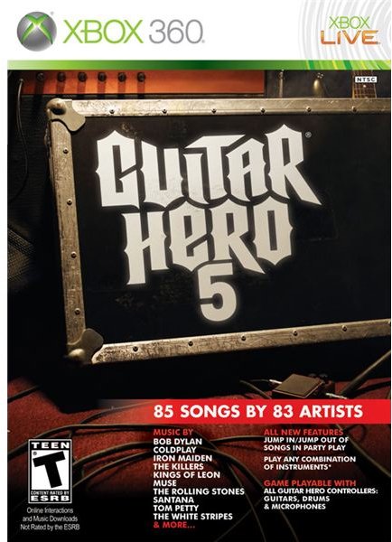 Guitar Hero 5 Xbox 360 Controller