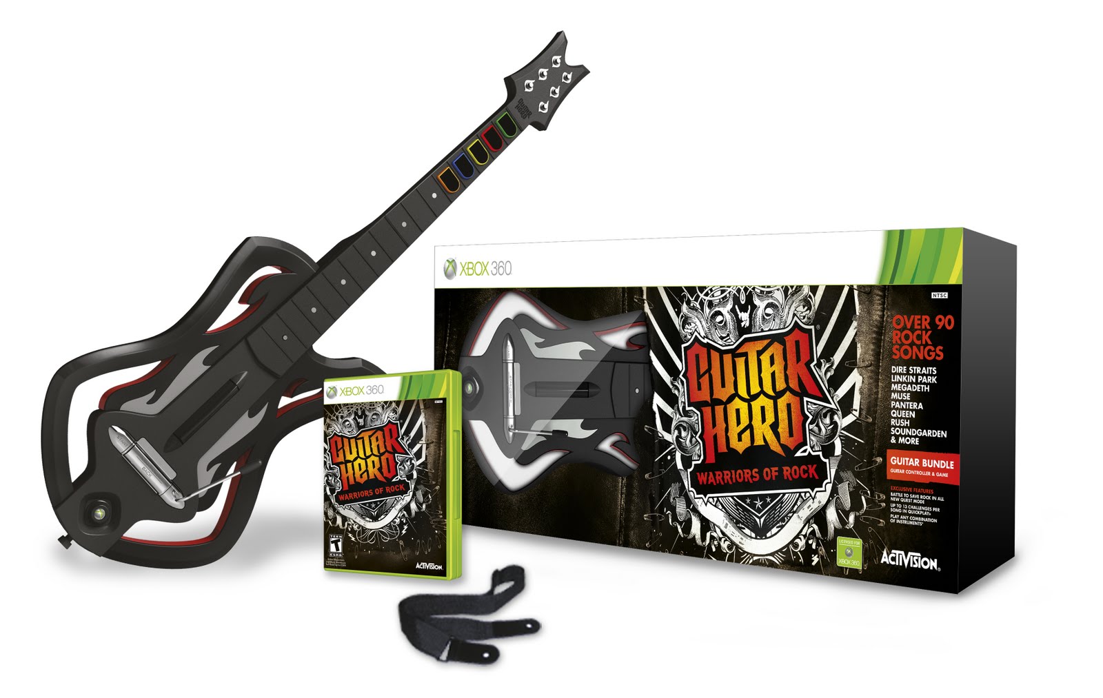 Guitar Hero Warriors Of Rock Super Bundle