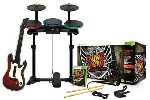 Guitar Hero Warriors Of Rock Super Bundle Wii