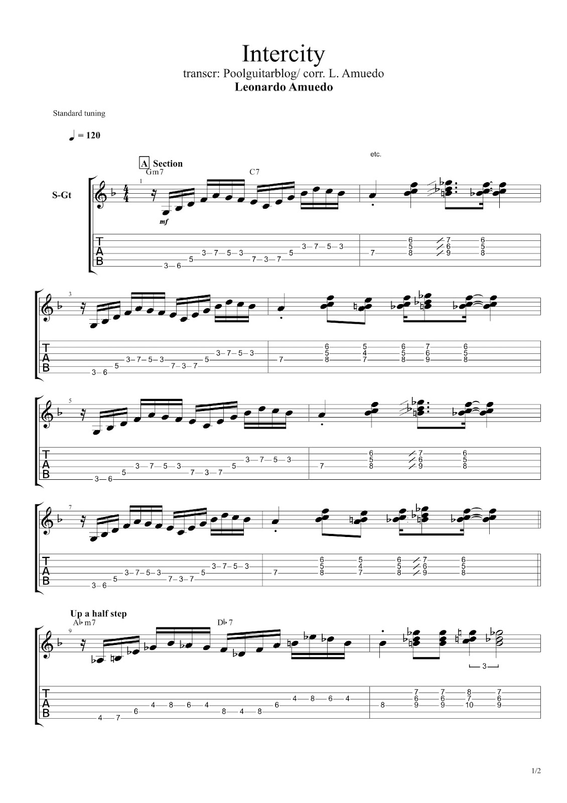 Guitar Notes For Happy Birthday To You