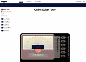 Guitar Tuner Online Eb