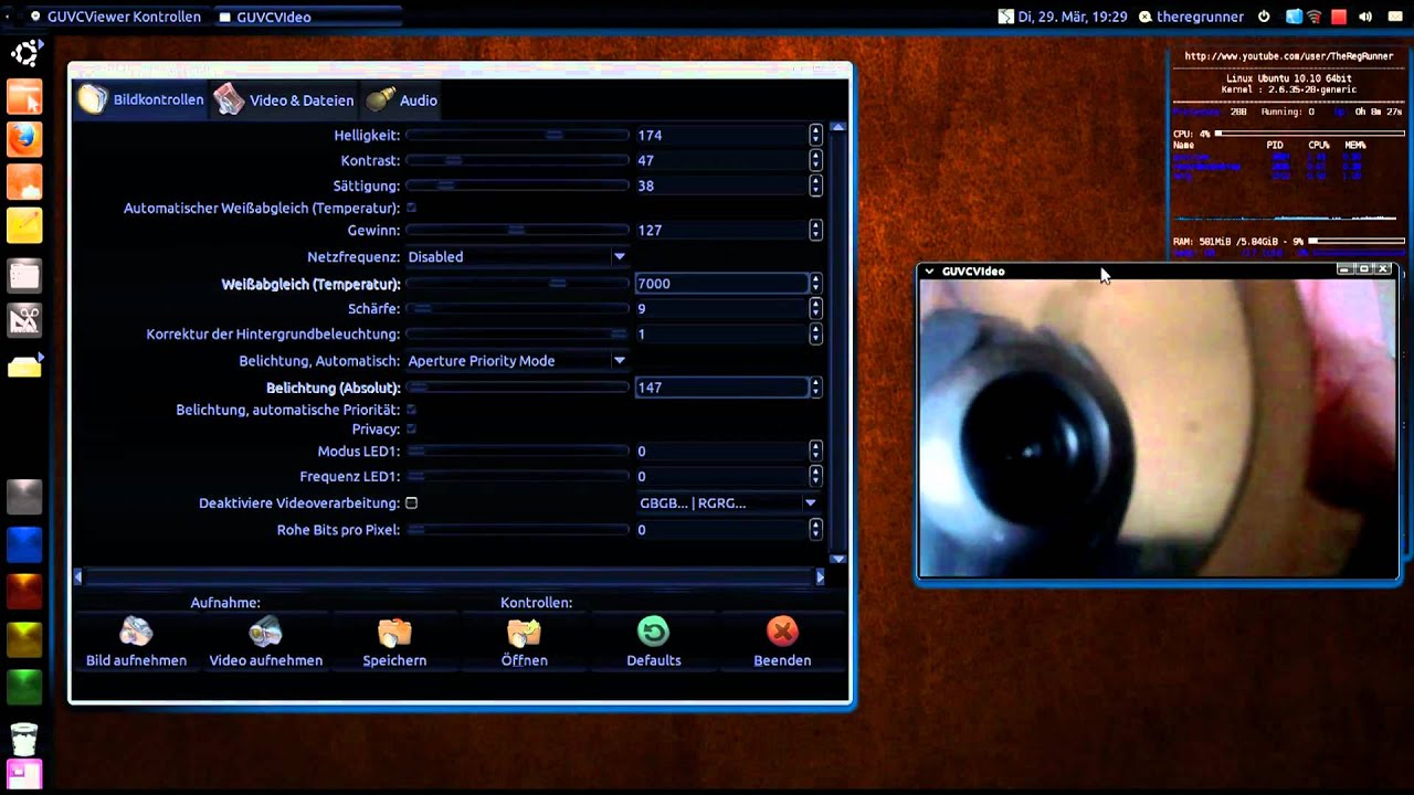 Guvcview Ubuntu 12.10