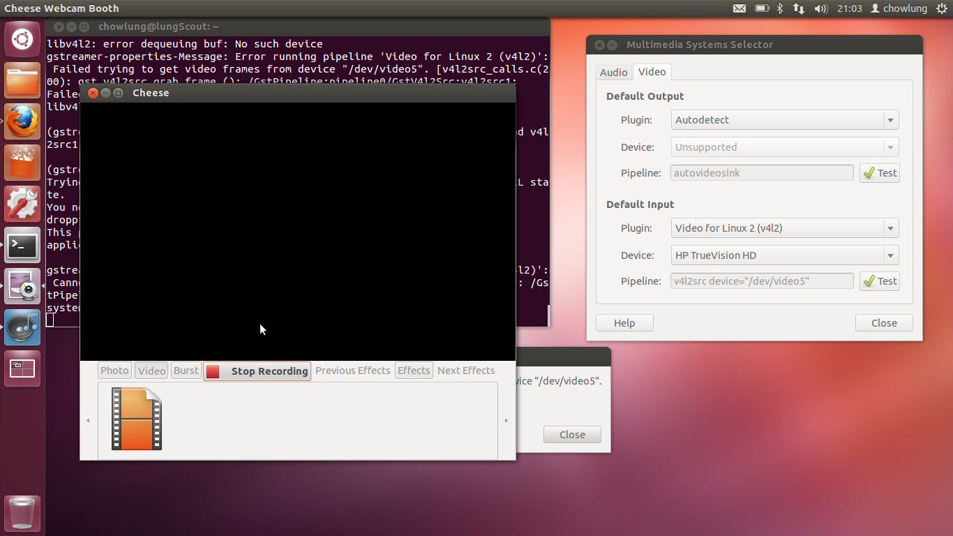 Guvcview Ubuntu 12.10