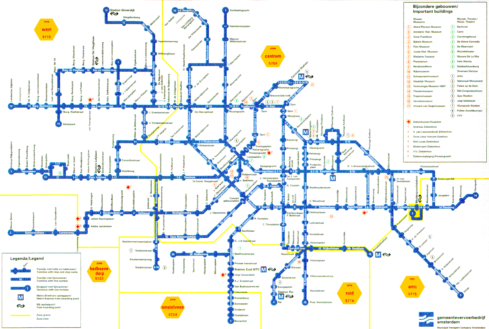 Gvb Amsterdam Map