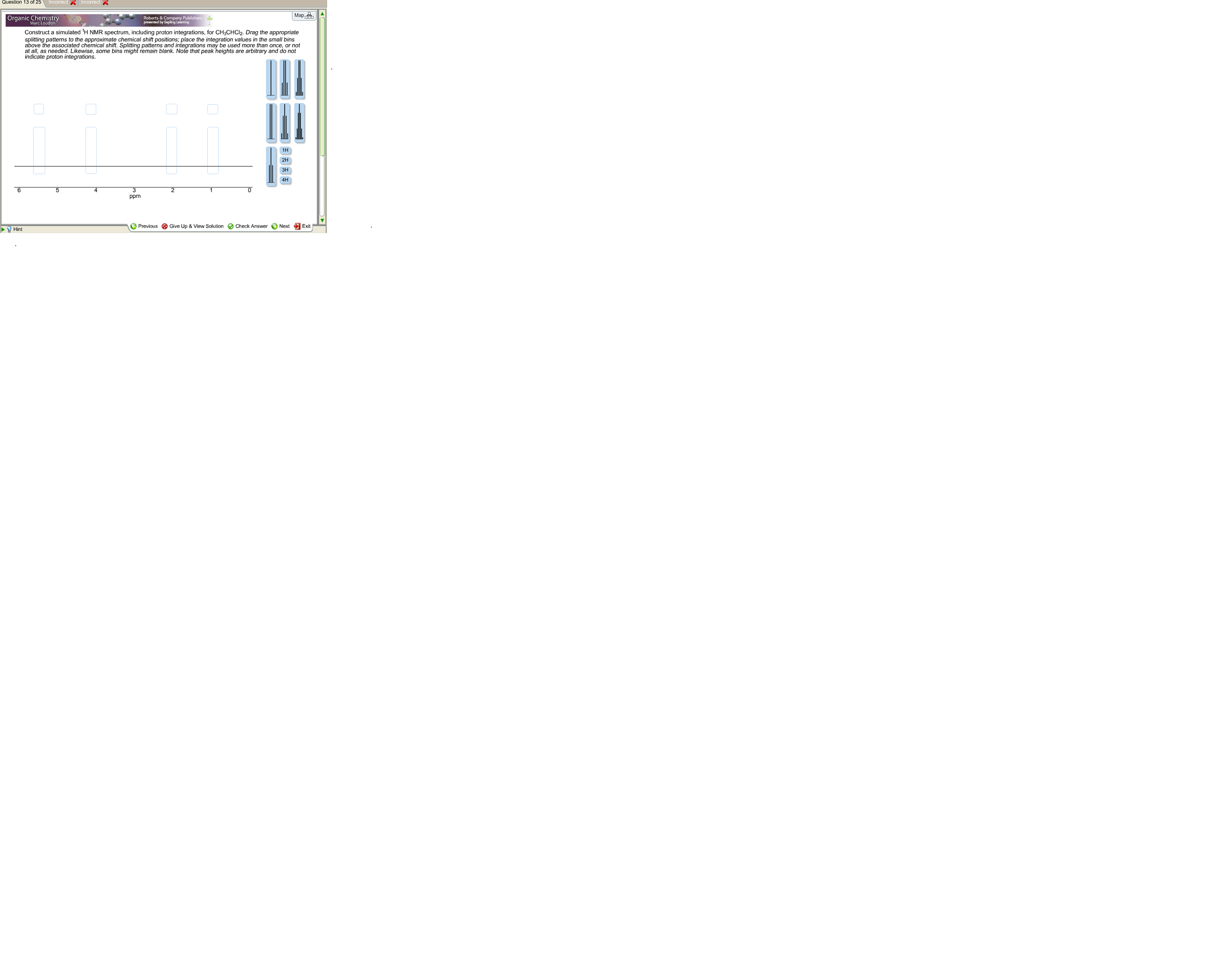 H Nmr Spectrum For Ch3chcl2