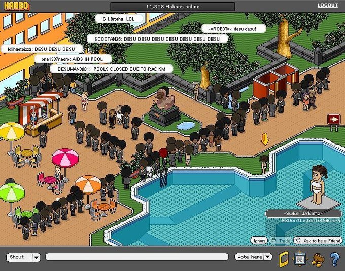 Habbo Hotel Raid 4chan