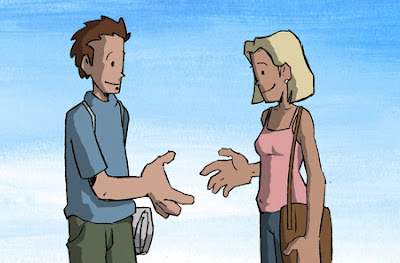 Handshake Cartoon Picture