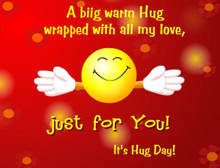 Happy Hug Day Messages