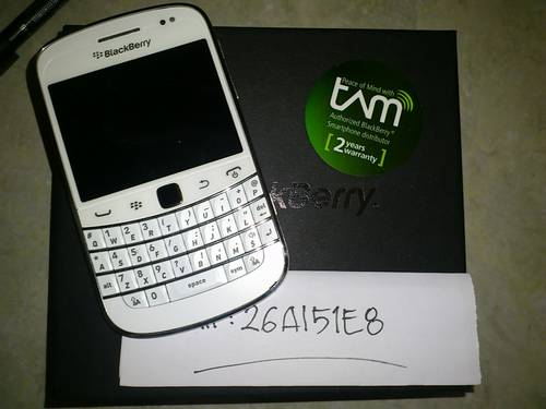 Harga Bb Bold 9900 White