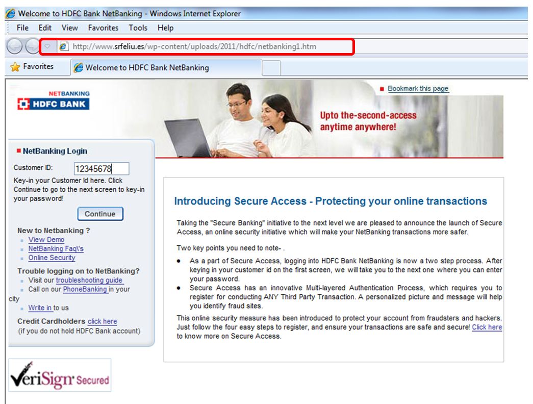 Hdfc Netbanking