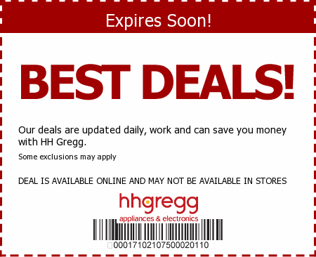 Hhgregg Coupons 2013