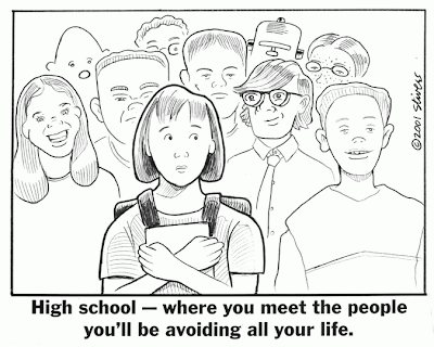 High School Diploma Cartoon