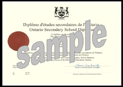 High School Diploma Ontario