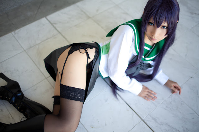 Highschool Of The Dead Cosplay Saeko