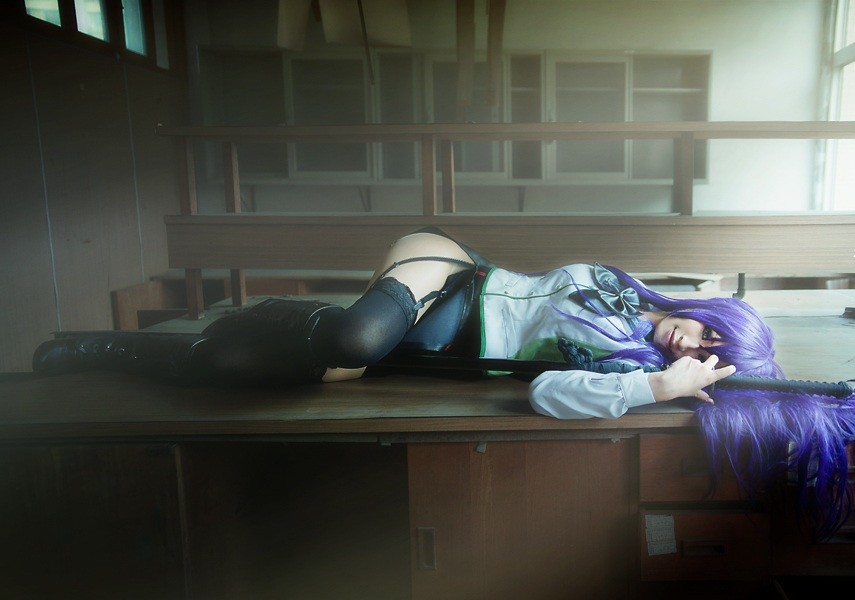 Highschool Of The Dead Cosplay Saeko