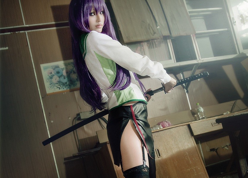 Highschool Of The Dead Cosplay Saeko