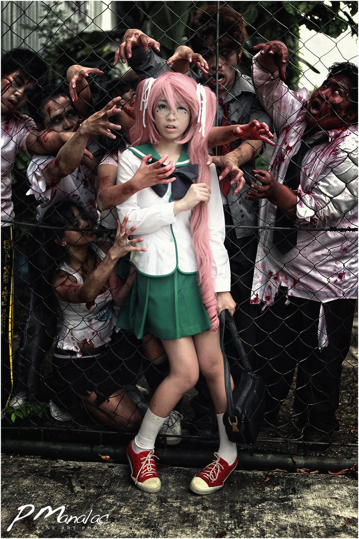 Highschool Of The Dead Cosplay Saya