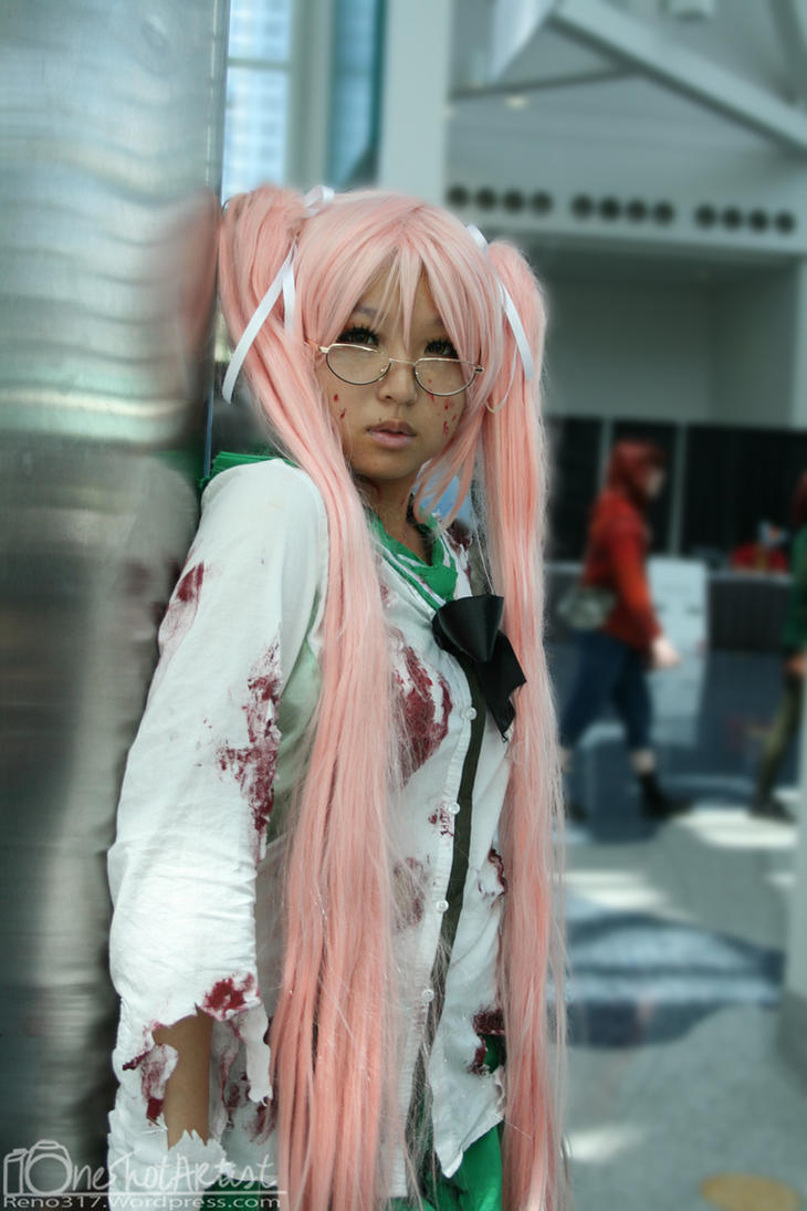 Highschool Of The Dead Cosplay Saya