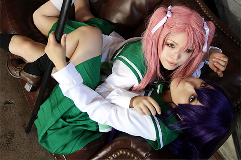 Highschool Of The Dead Cosplay Saya