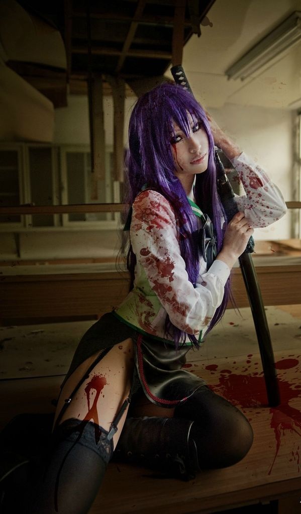 Highschool Of The Dead Saeko Cosplay