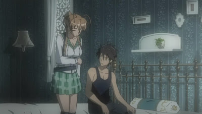 Highschool Of The Dead Takashi And Rei Kiss