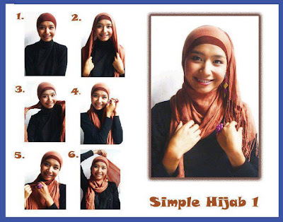 Hijab Modern Segi Empat