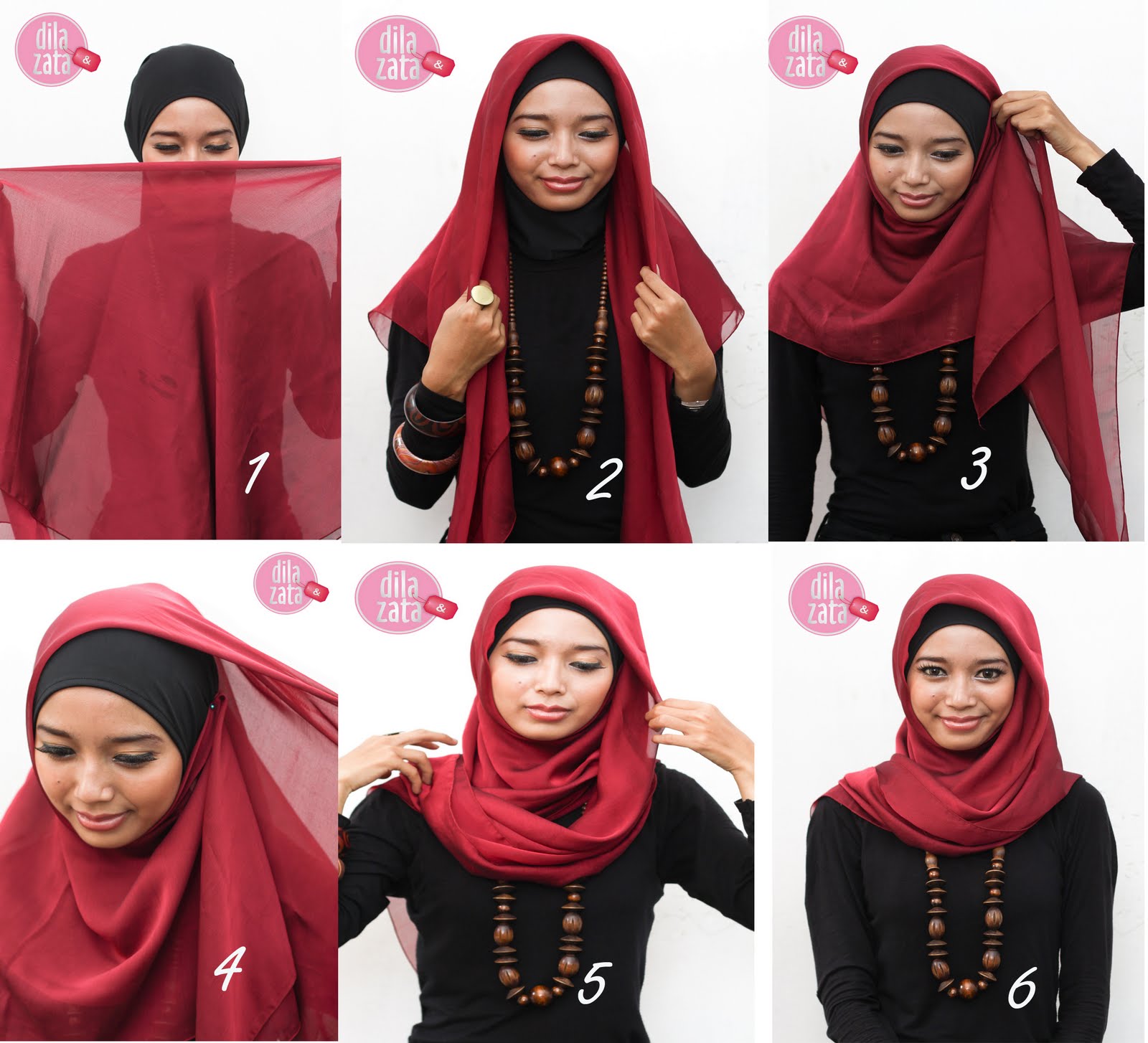 Hijab Tutorial Paris Segitiga