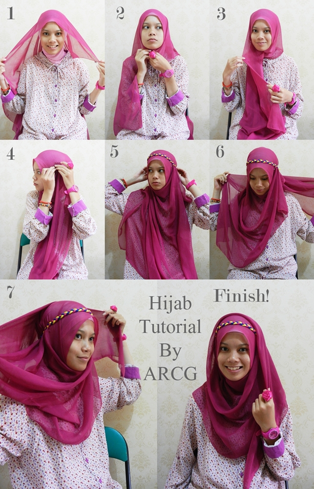 Hijab Tutorial Paris Square