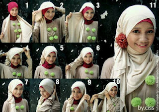 Hijab Tutorial Paris Terbaru