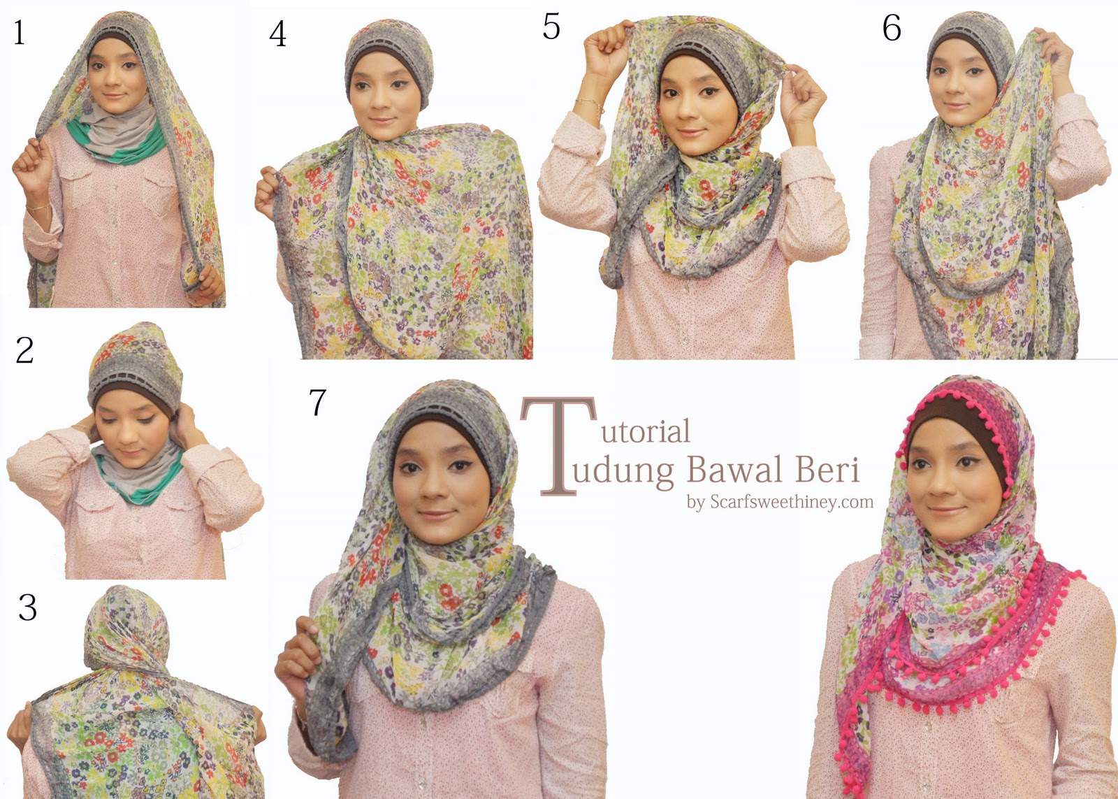 Hijab Tutorial Pashmina