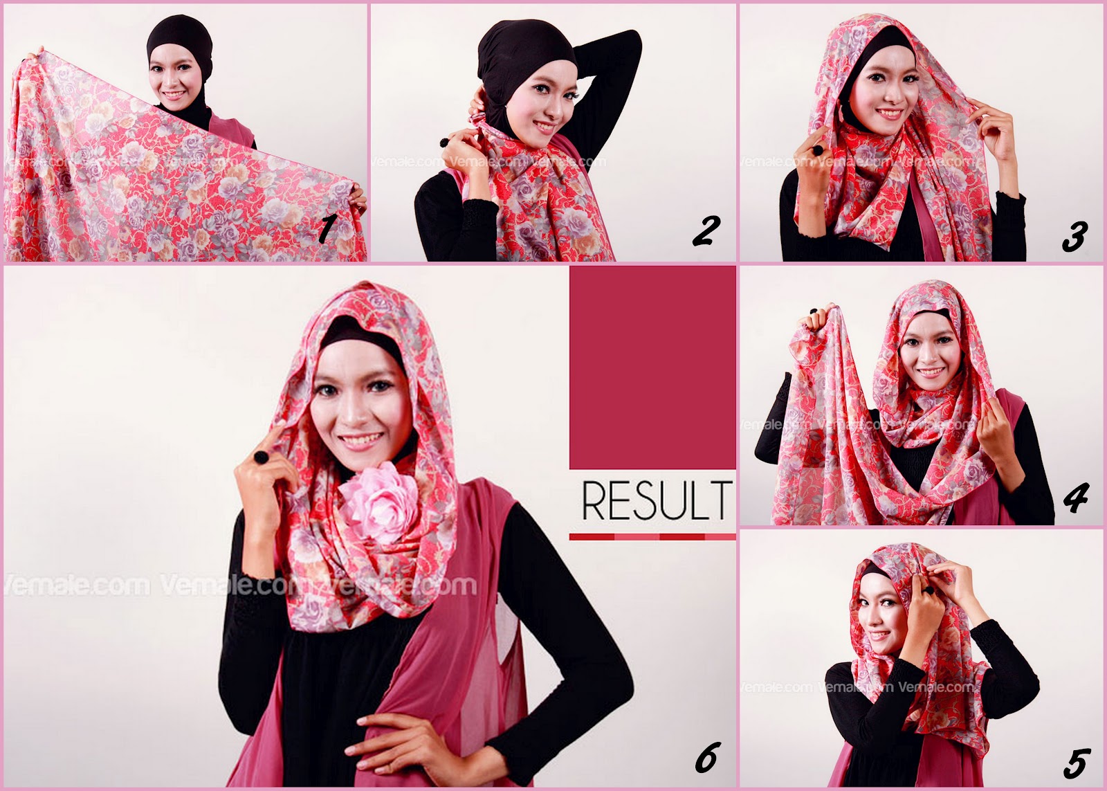 Hijab Tutorial Pashmina