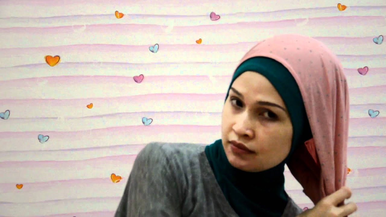 Hijab Tutorial Pashmina Kaos