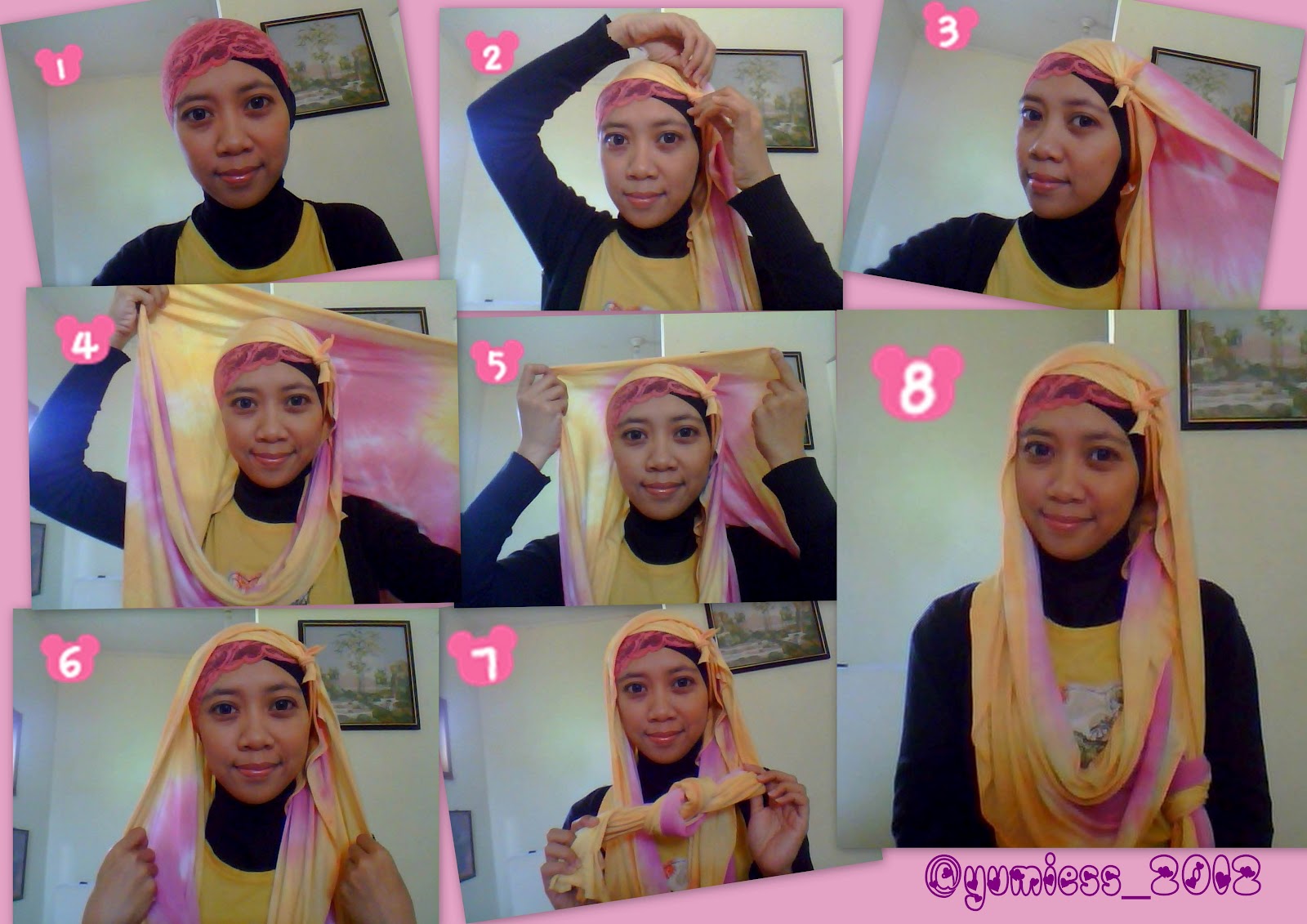 Hijab Tutorial Pashmina Kaos