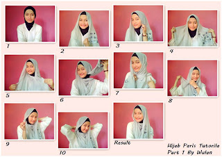 Hijab Tutorial Segi Empat 2013