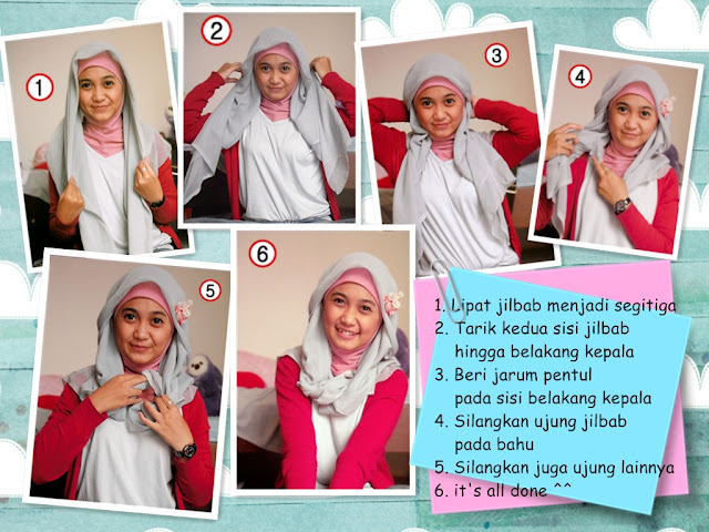 Hijabers Tutorial Kerudung Paris