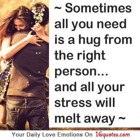 His Hugs Quotes