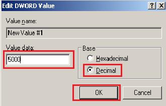 Hklm System Currentcontrolset Services Tcpip Parameters Maxuserport