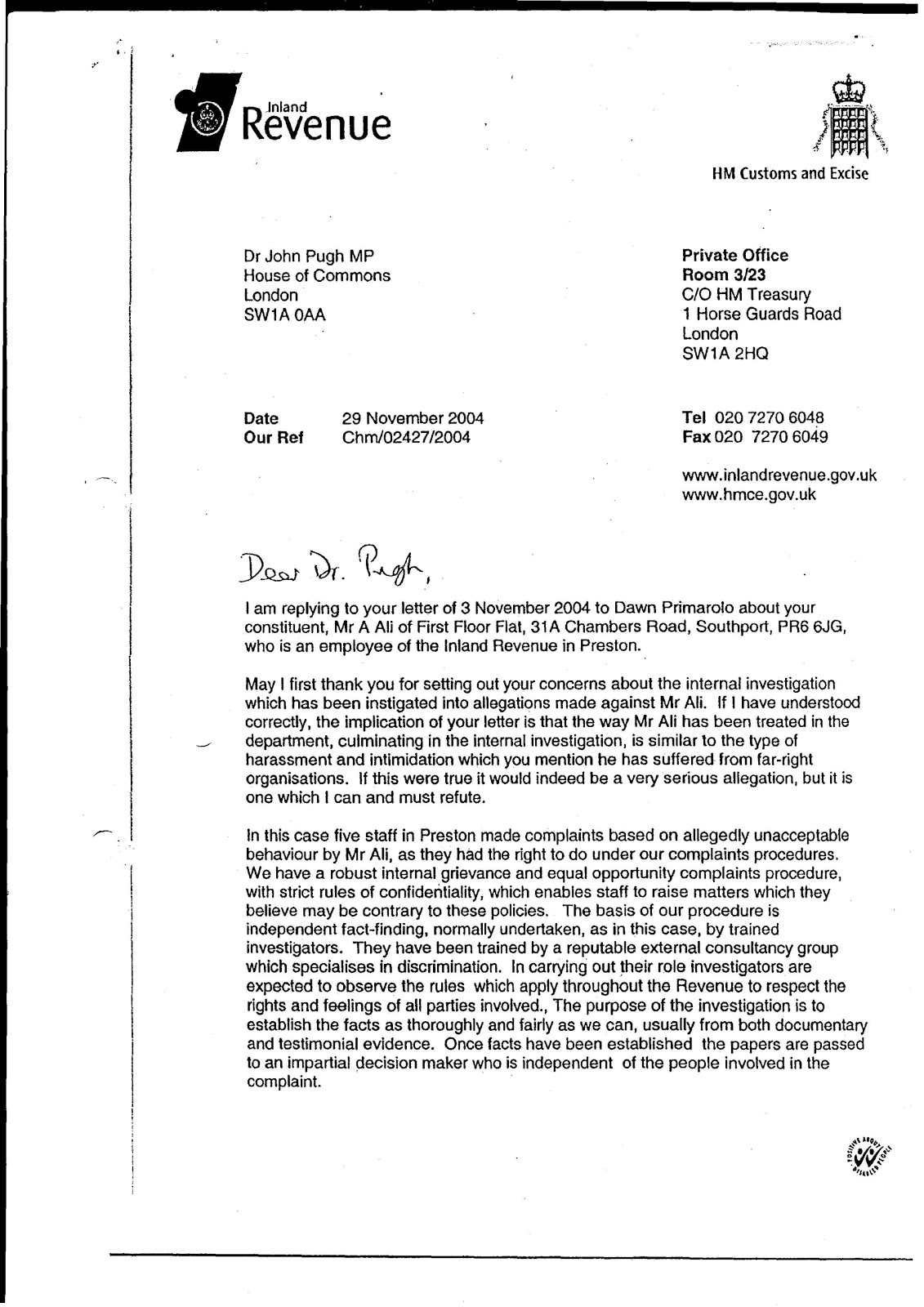 Hmrc Letter