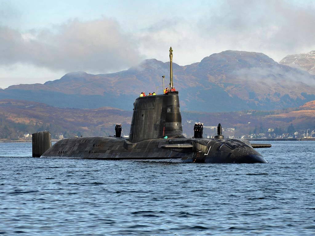 Hms Astute Shooting