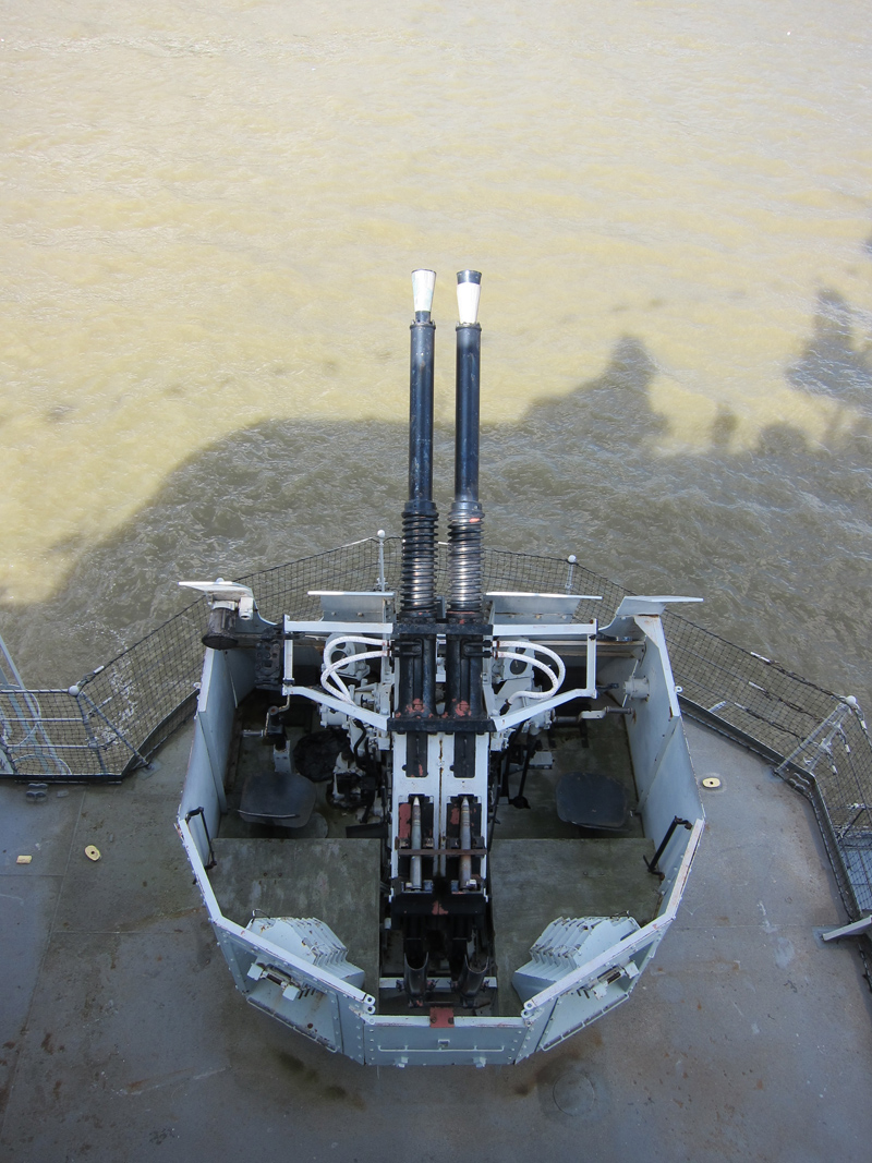 Hms Belfast Guns Firing